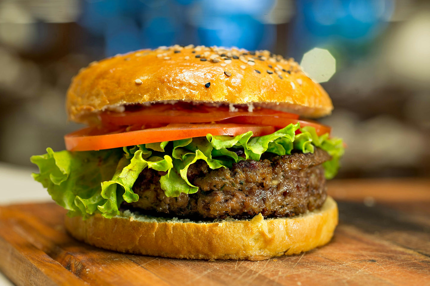 Steakhouse Burger Pack | 32 x 7oz | Custom Blend Black Angus & Brisket